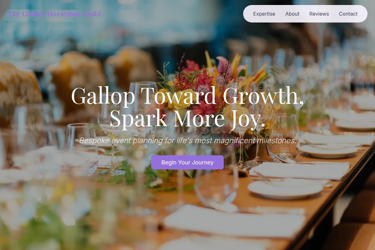 Appaloosa Event Planning